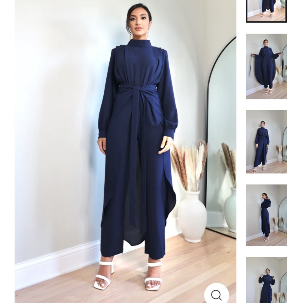 NWT Navy Blue Jumpsuit